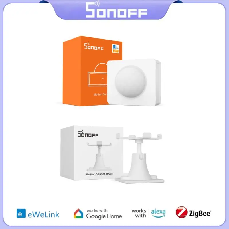 

SONOFF SNZB-03 ZigBee Motion Sensor Handy Smart Device Detect Motion Trigger Alarm Work With ZBBridge Via EWeLink APP Alexa
