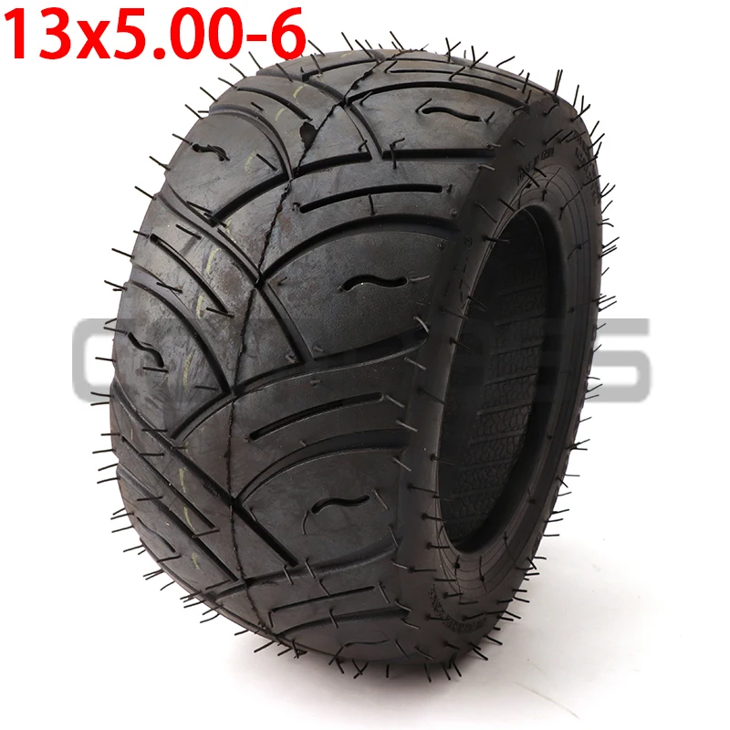 

13x5.00-6 Inch Rubber Tread Tire For Folding Bike Scooters Quad Dirt or Any Other Electric Mobility Scooter