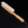 Long Handle Horse Hair Long Handle Soft Shoe Brush Bed Sweeping Brush Coat Cleaning Brush Shoe Polish Brush 5