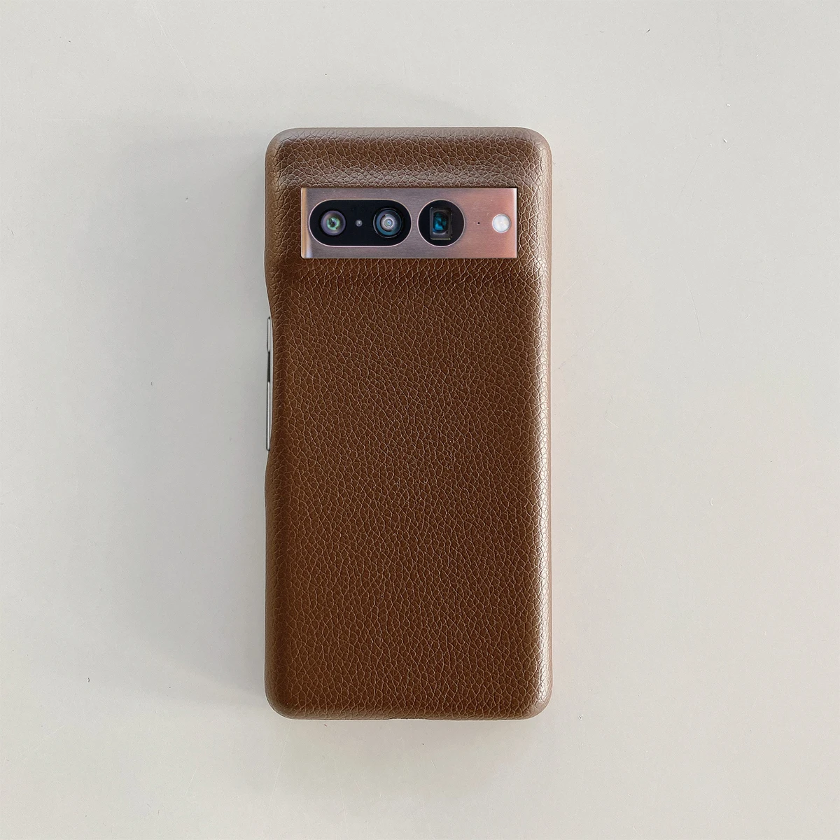 Luxury Lichee Pattern Leather Phone Case – Ultra Comfortable Back Cover