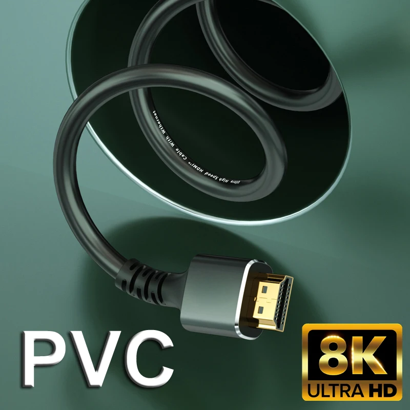 1/2/3/5/10M PVC 8K @ 60Hz HDMI  HDMI 2.1    ̺ ȯ Ʈ PC ǻ  ī޶ HDTV PS4