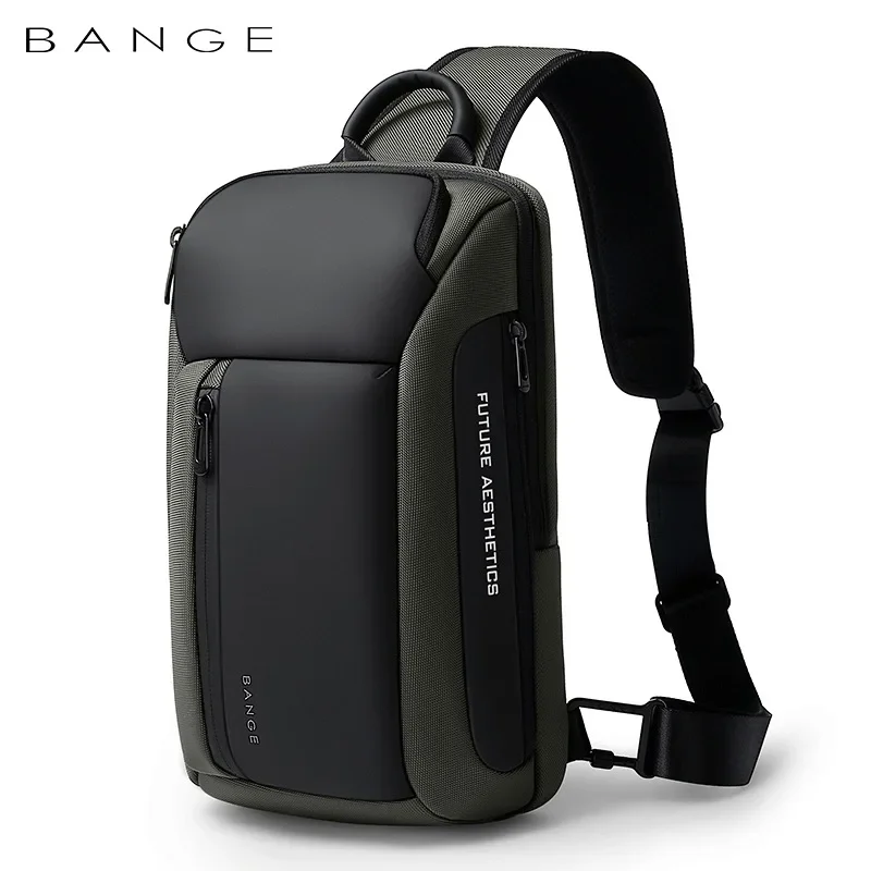 BANGE Borsa a Tracolla in Sei Colori di Tendenza, in Oxford Impermeabile, Accessorio Moda, Grande Capacità per Uomini e Donne - immagine 6