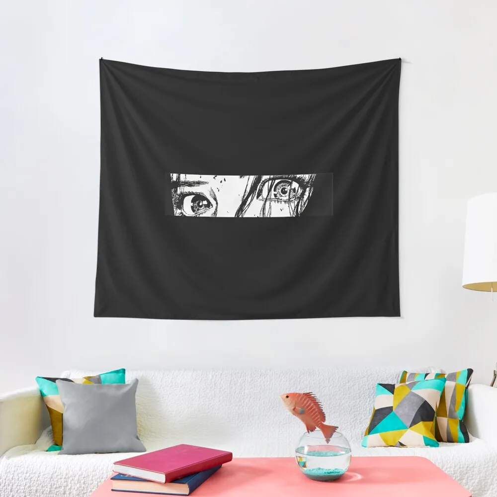 

Aesthetic anime eyes Tapestry Mushroom Decor Home Tapestry