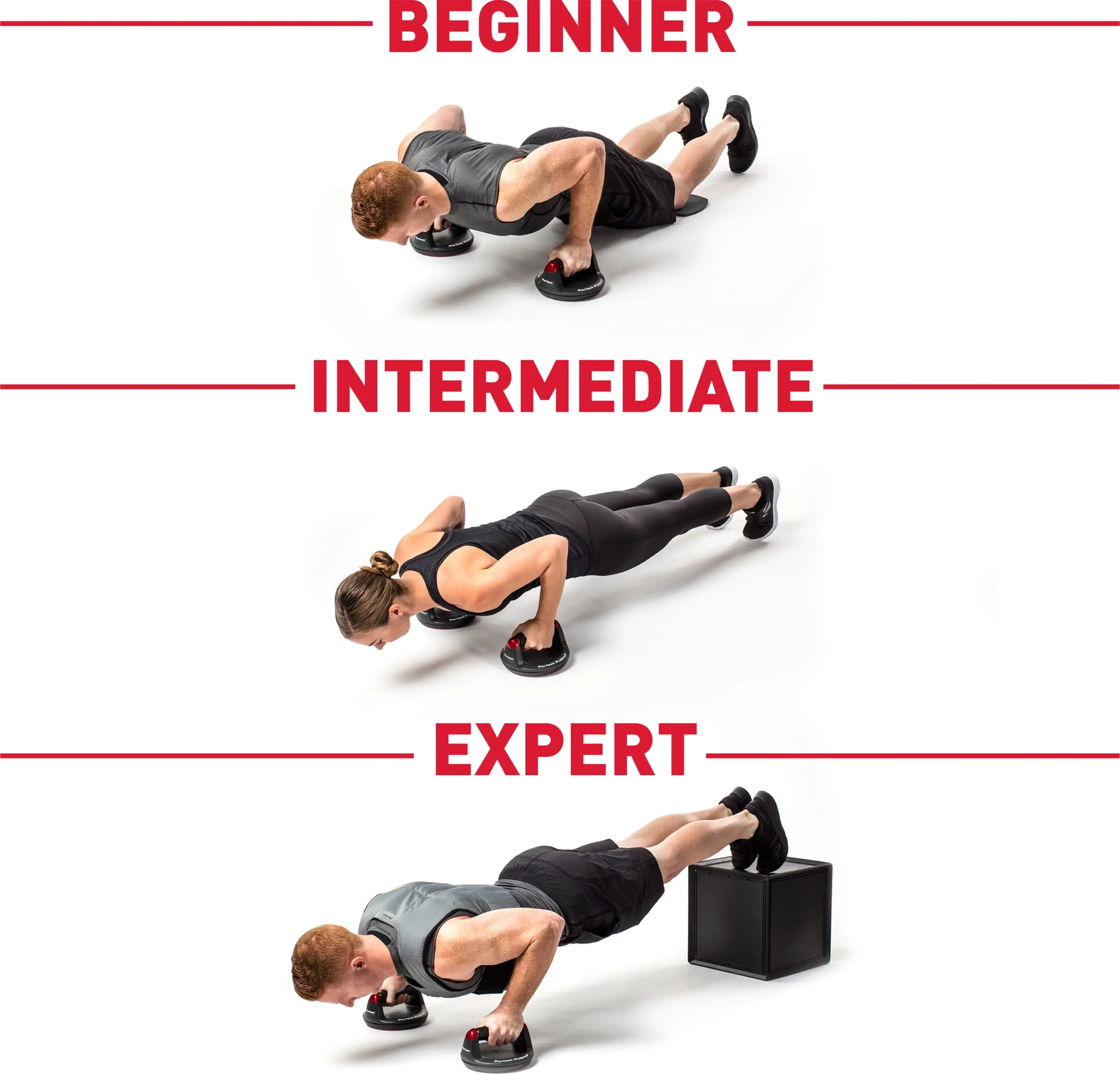 Perfect Pushup Elite, 1 Pair of Stands