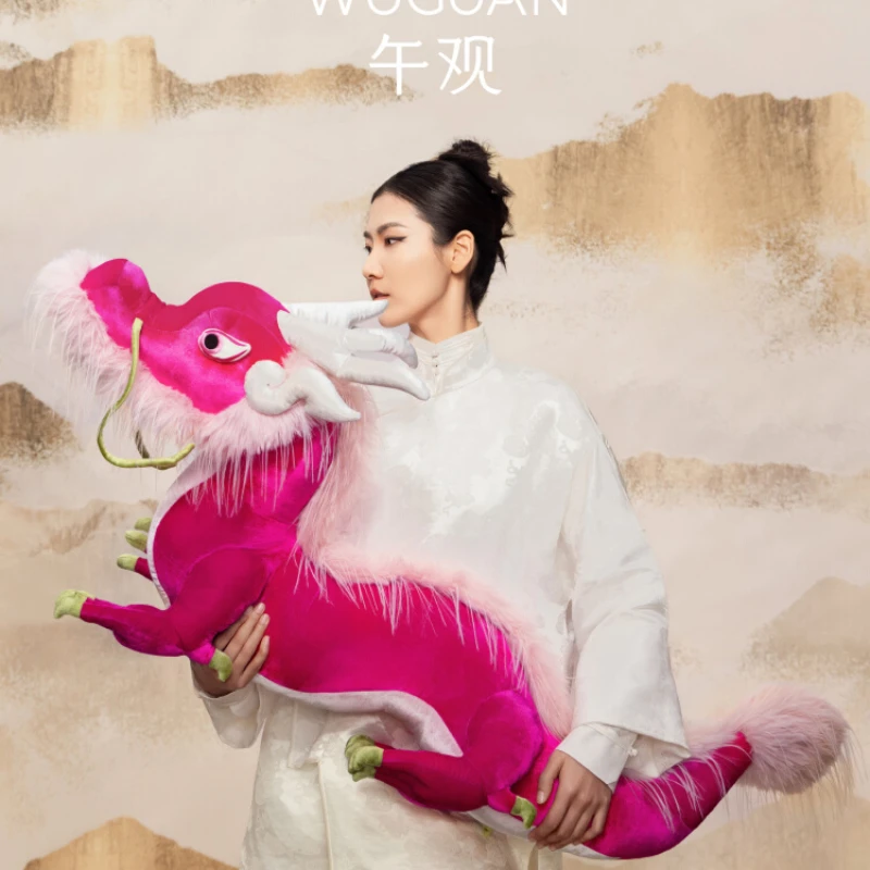 

Длинная Подушка из высококачественного велюра с вышивкой «дракон», украшение для гостиной, дивана, прикроватная подушка