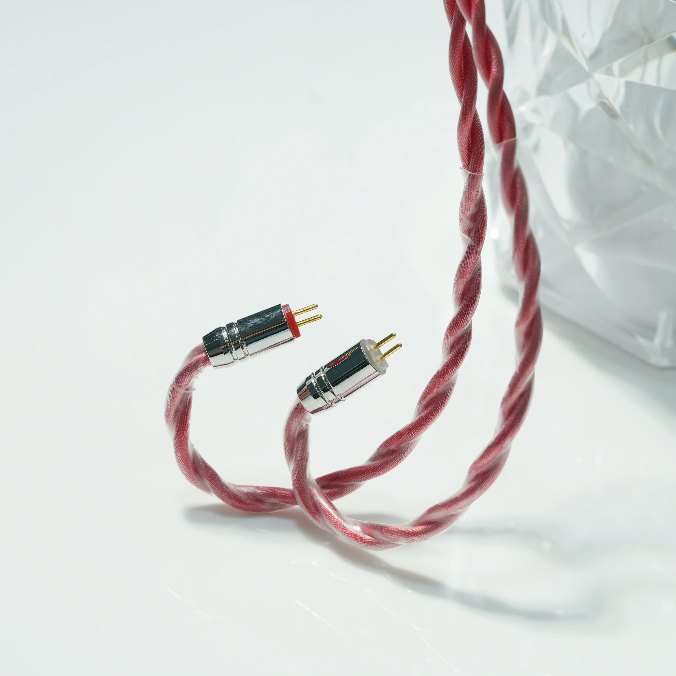 電磁油浸グラフェンパラジウムメッキ 7n occ ヘッドホン用 リケーブル Trusted Audio NI1 グラフェンオイル/パラジウムメッキ7N OCC