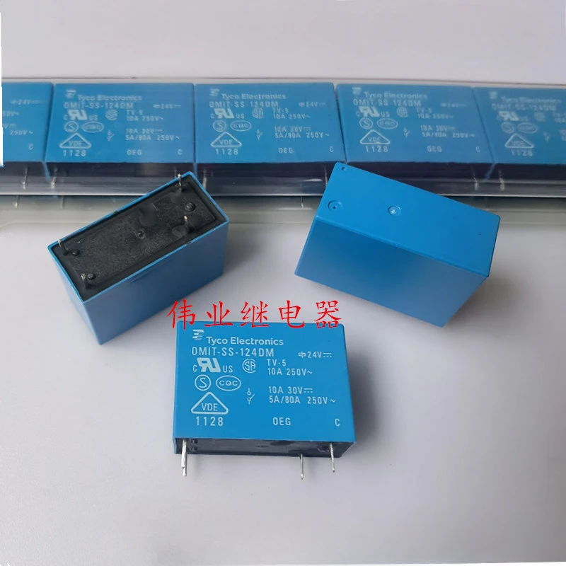 

（Brand-new）1pcs/lot 100% original genuine relay:OMIT-SS-124DM 24V 4pins 10A