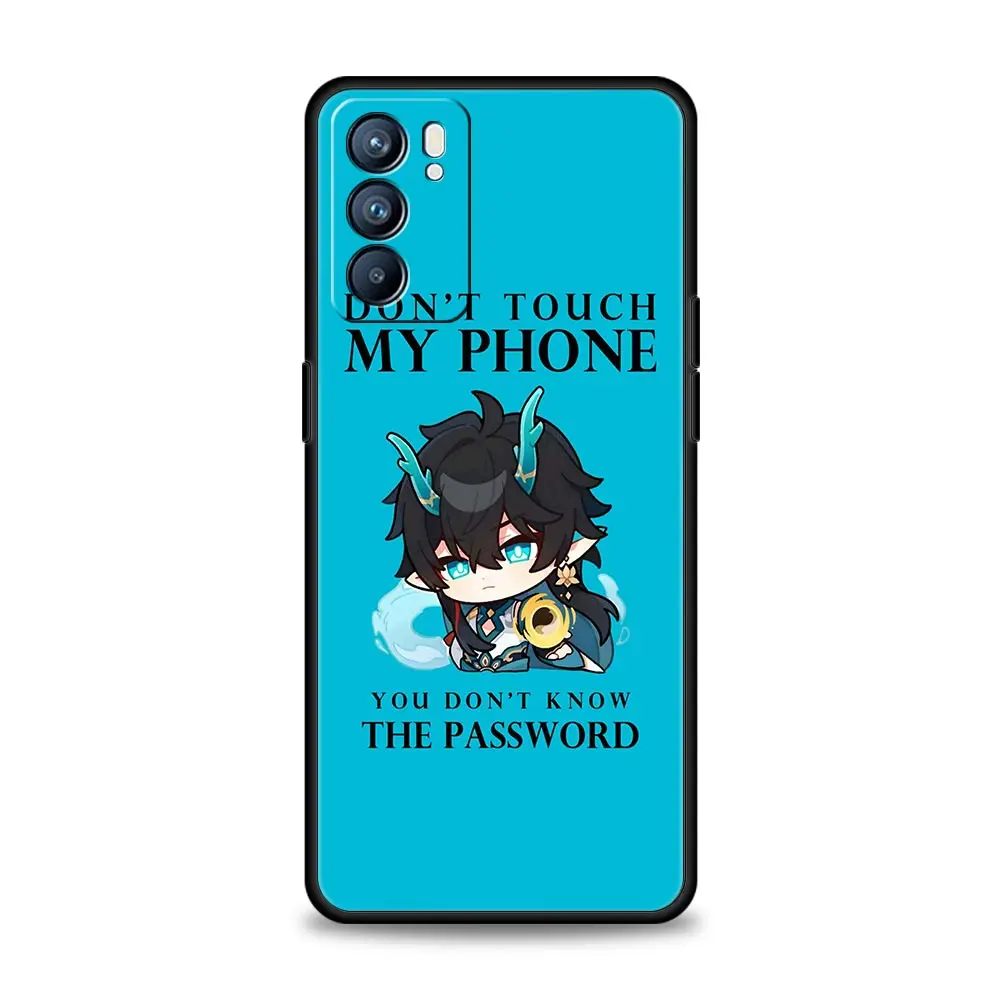 Kawaii Cartoon Genshin Impact Phone Case Cover