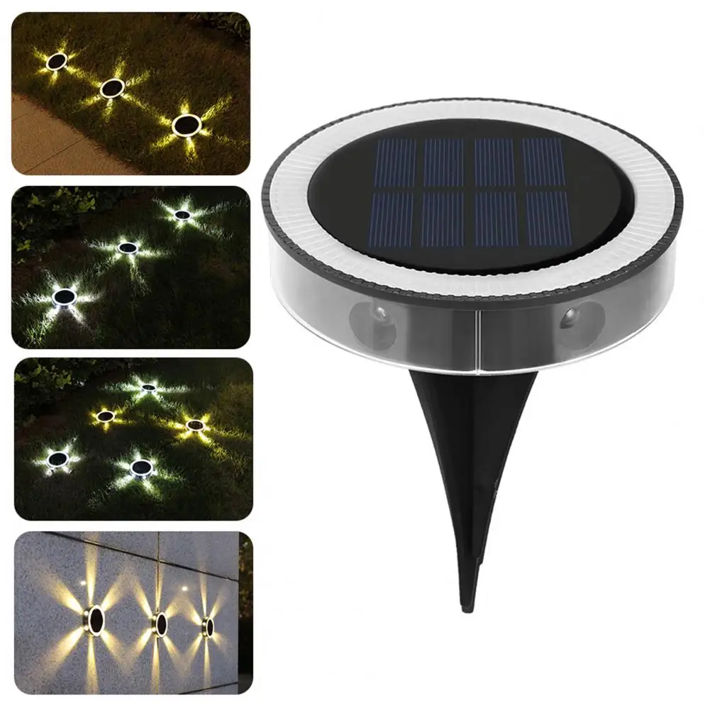 

Driveway Pathway Solar Buried Light Light Waterproof Light Control Adjustable Sensor Bright LED Light Solar Landscape Decor