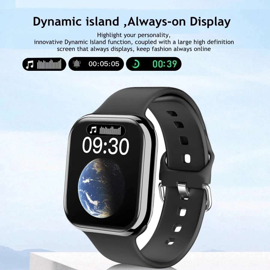 2024 Smart Watch 9 Mini Men Ultra Series 9 NFC Always On Display Heart Rate BT Call Waterproof Women Smartwatch For Android IOS 5