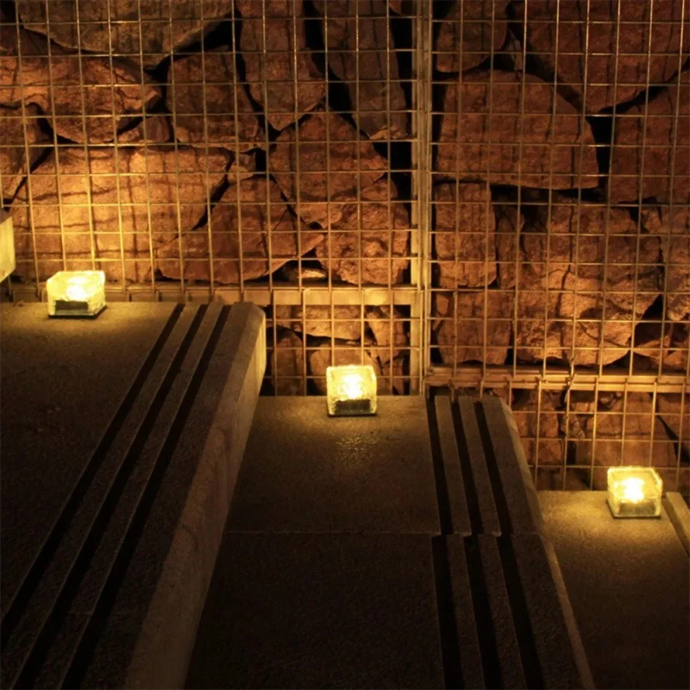 Description Picture 5 of itemSolar Deck Lights Outdoor Waterproof LED Brick Lights Pavers Lights Landscaping Light for Garden Patio Pathway Yard Decor