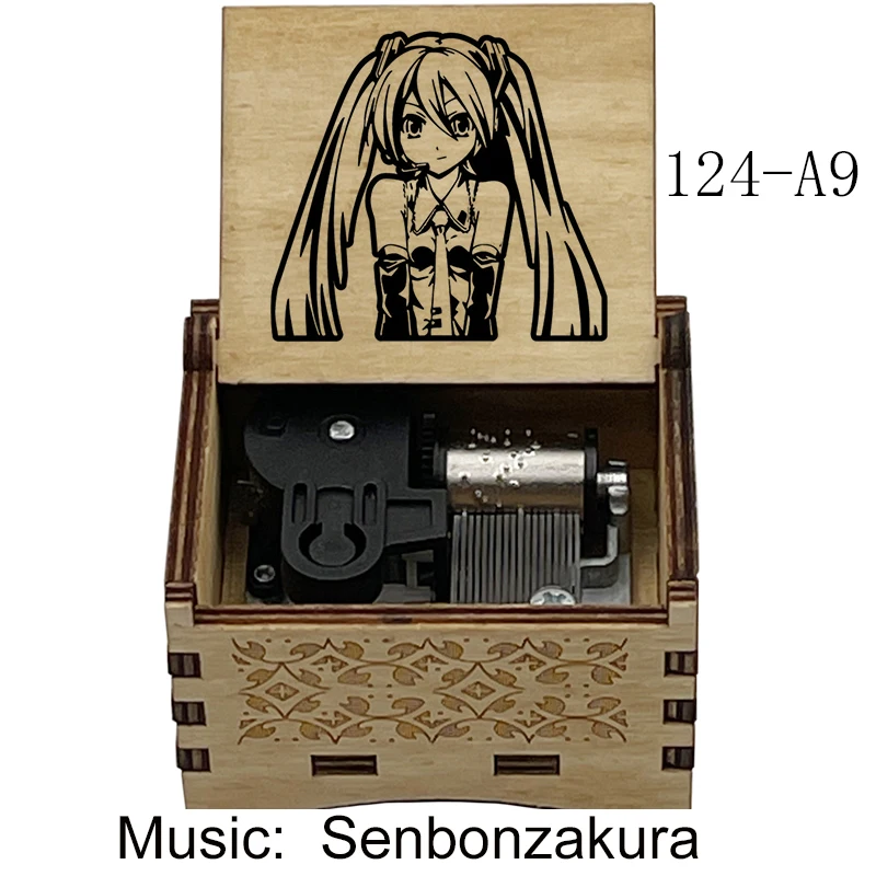 mechanical music Senbonzakura One Thousand Cherry Trees music box fans new year Christmas gift office home decoration