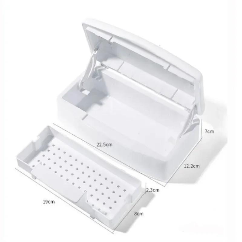 manicure tool disinfection box nail tool sterilizer Manicure Tool Disinfection Box Hygienic Portable Alcohol Disinfection Filter Cleaning Box Cleaning Sterilization