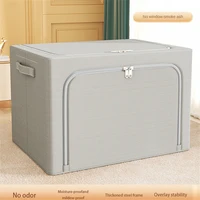 Single Window Storage Box White Large Storage Capacity Large Bearing Capacity Fabric Material Convenient Cleaning Home Supplies 2