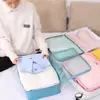 Travel Bag Suitcase Clothes Storage Organizer Large Capacity Mesh Bag Portable Luggage Organizers Travel Clothing Storage Bag 2
