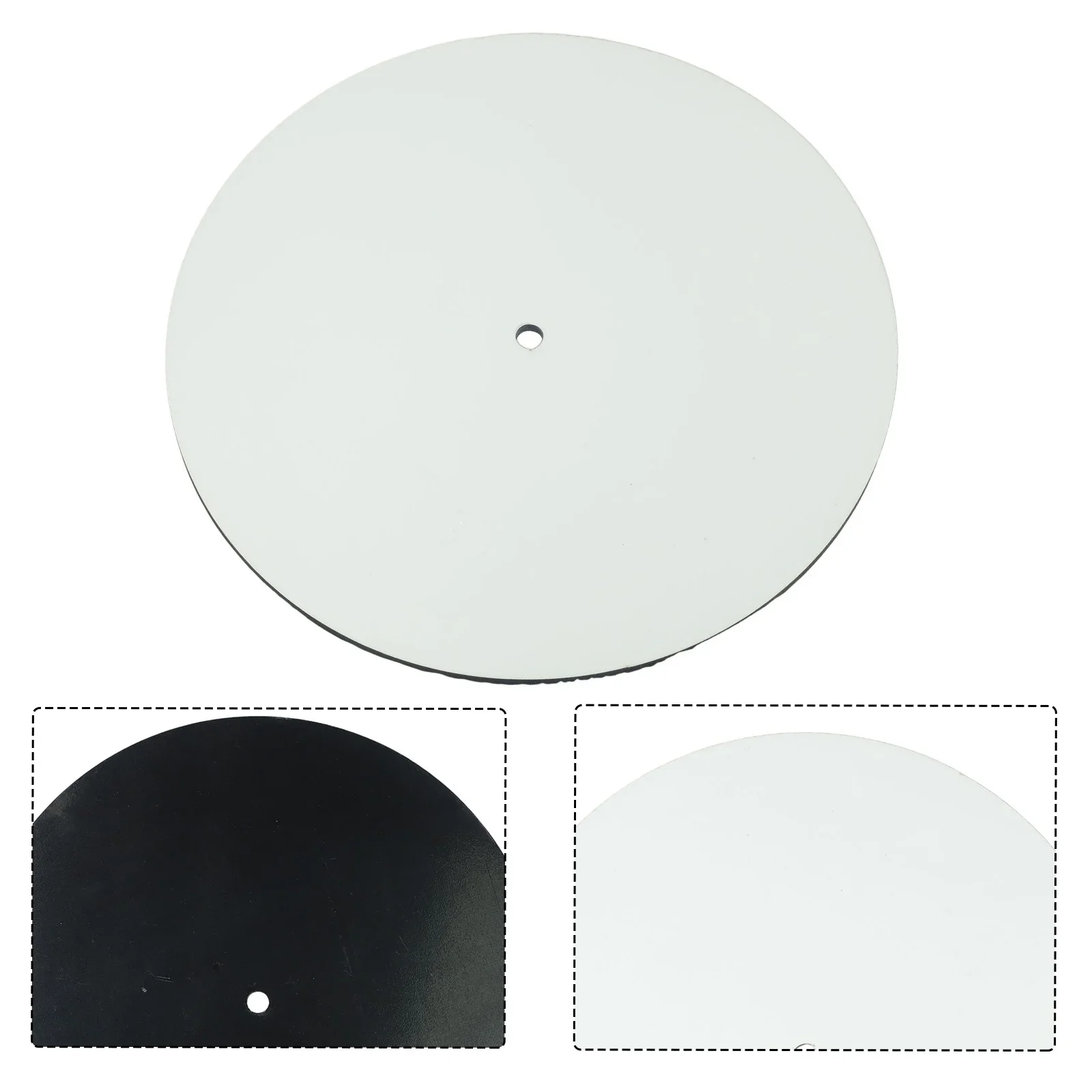 Wall Clock Blank Clock Face Clock Face DIY Face High Quality White Wooden Wall 5mm Thick 8 10 12 Inch Blank Clock 4