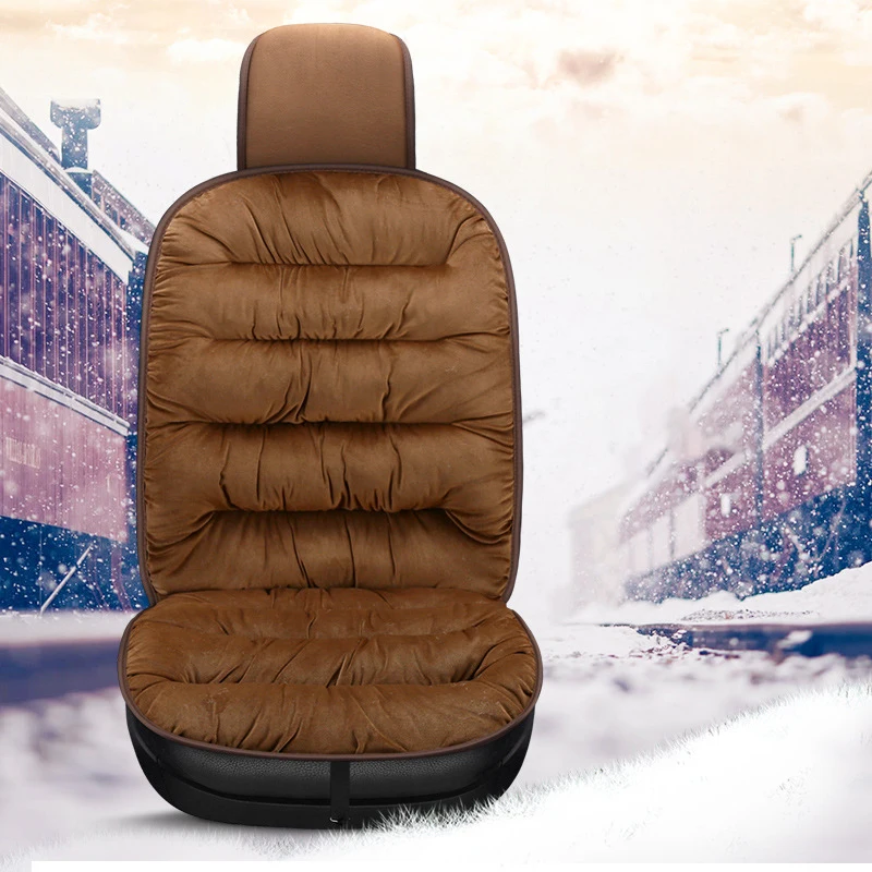Wholesale Winter Thickened Down Cotton Pad Plush Auto Car Seat