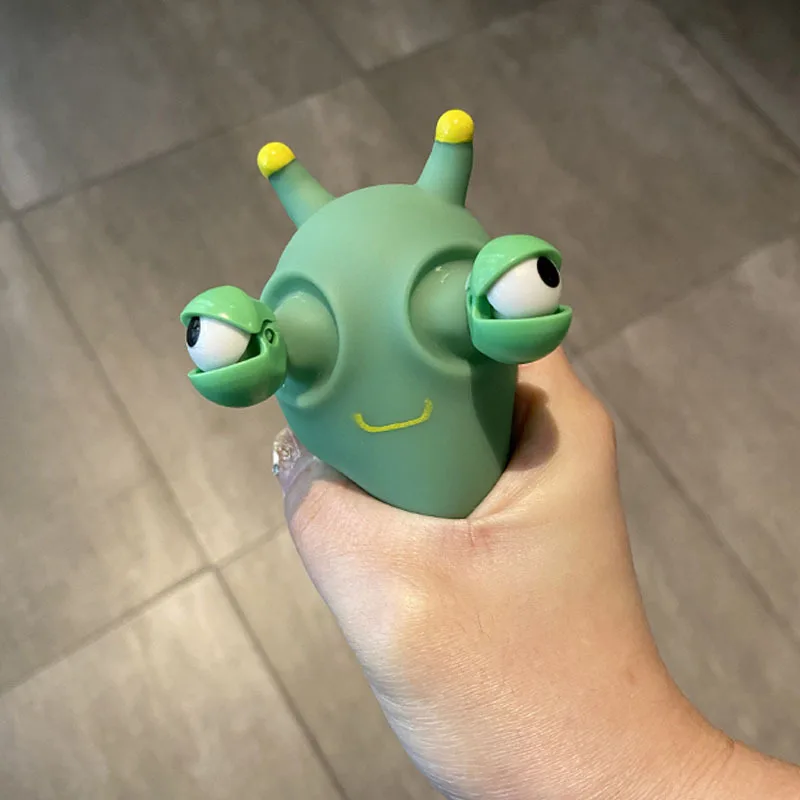 New Squishy Kawaii Animal Cute Mochi Squishies Slow Rising Stress Relief Squeeze Fidget Toys Squeezing Gaze Explosive Eyes 6