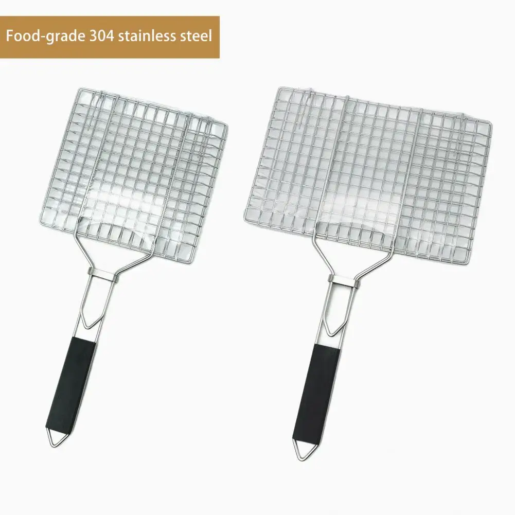 Grill Basket Fish Grill Basket 304 Stainless Steel Fish Fillet ...