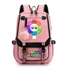 2025 New Dandys World Printed School Bag Teenage Fashion Girl Backpack Dandy's World Pattern USB Charging Schoolbag Travel Bags 5