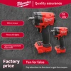 Milwaukee Brushless Cordless Impact Electric Wrench 1/2 Car Repair 3-stage Speed Adjustable Screwdriver 18v Battery Power Tool 1