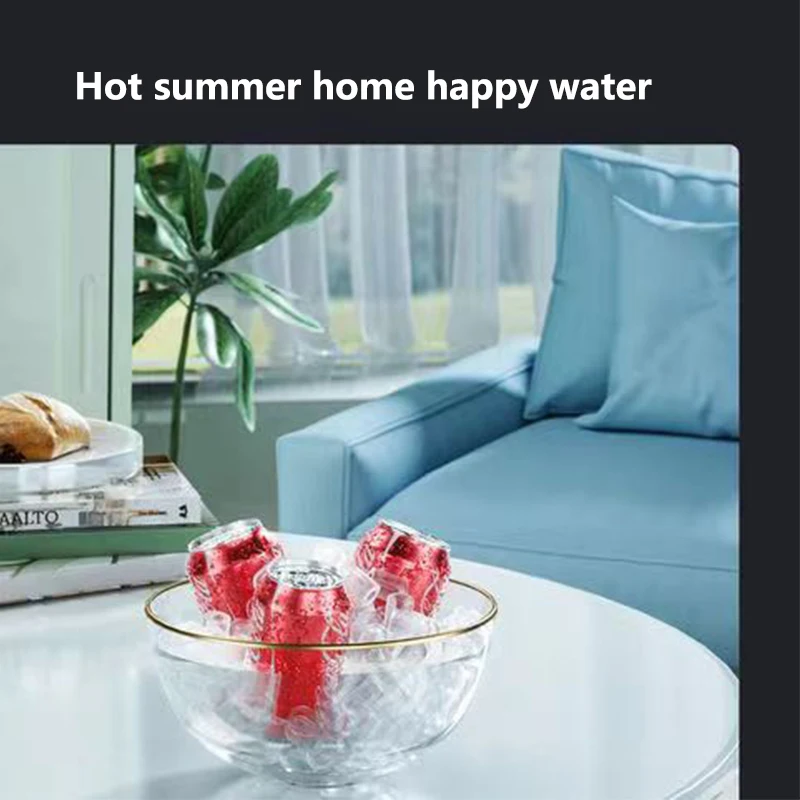 Ice Maker,Portable Ice Maker Machine With Carry Handle,Self-Cleaning Makers Bags and Scoop Basket for Home Bar
