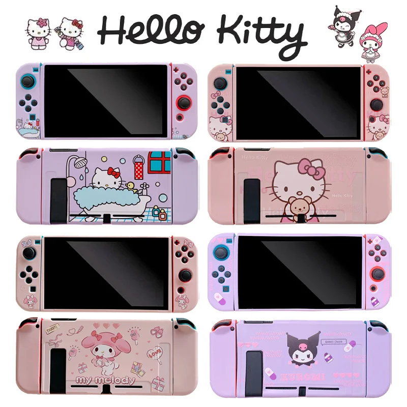 テレビ/映像機器 その他 Sanurgente Hello Kitty Anime Case pour Nintendo Switch, NS Joy 