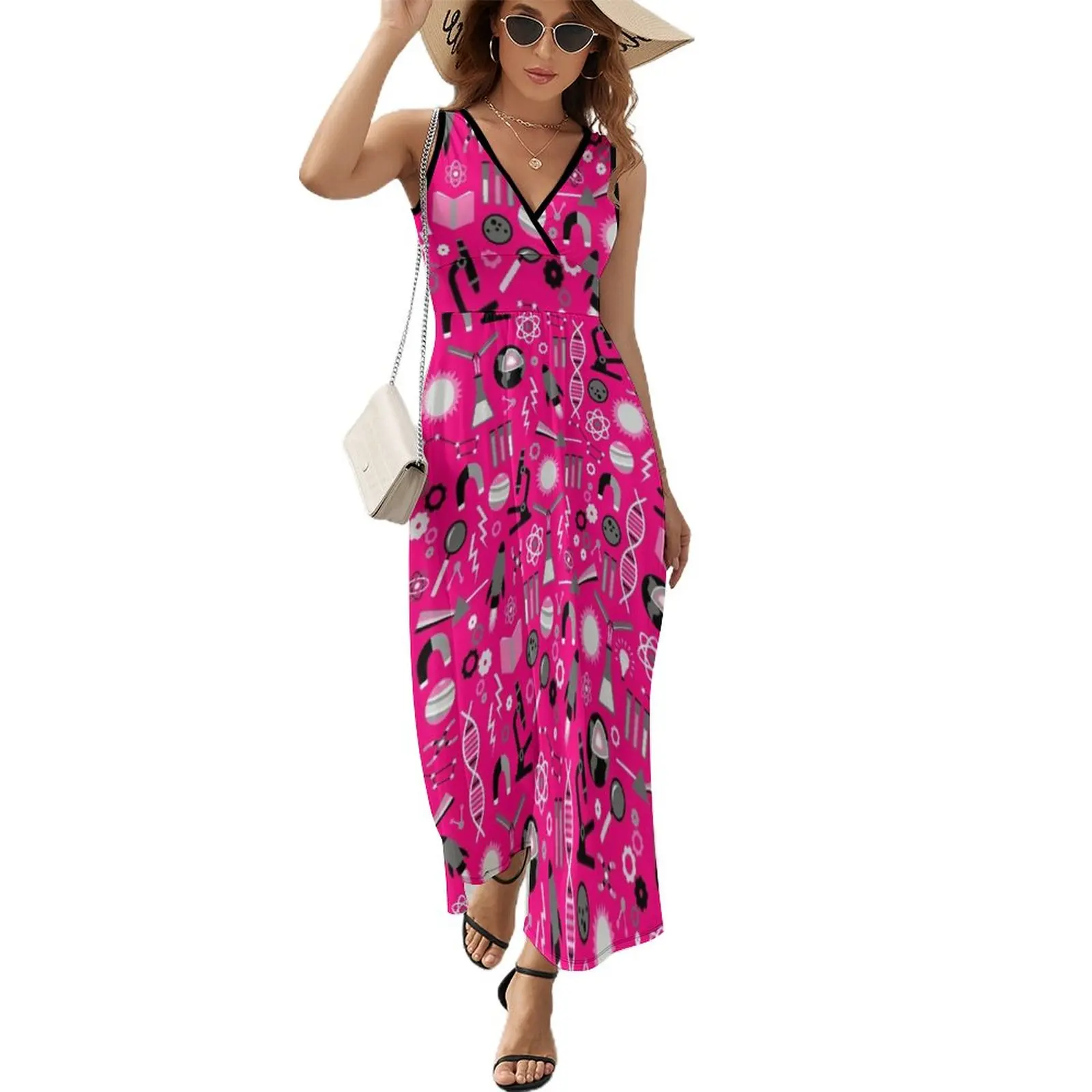 

Science Studies Sleeveless Dress wedding guest dress 2024 luxury dress Woman fashion evening dresses luxury 2024