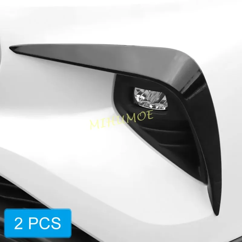

Глянцевый черный передний бампер для Toyota Highlander Kluger 2021 2022 2023