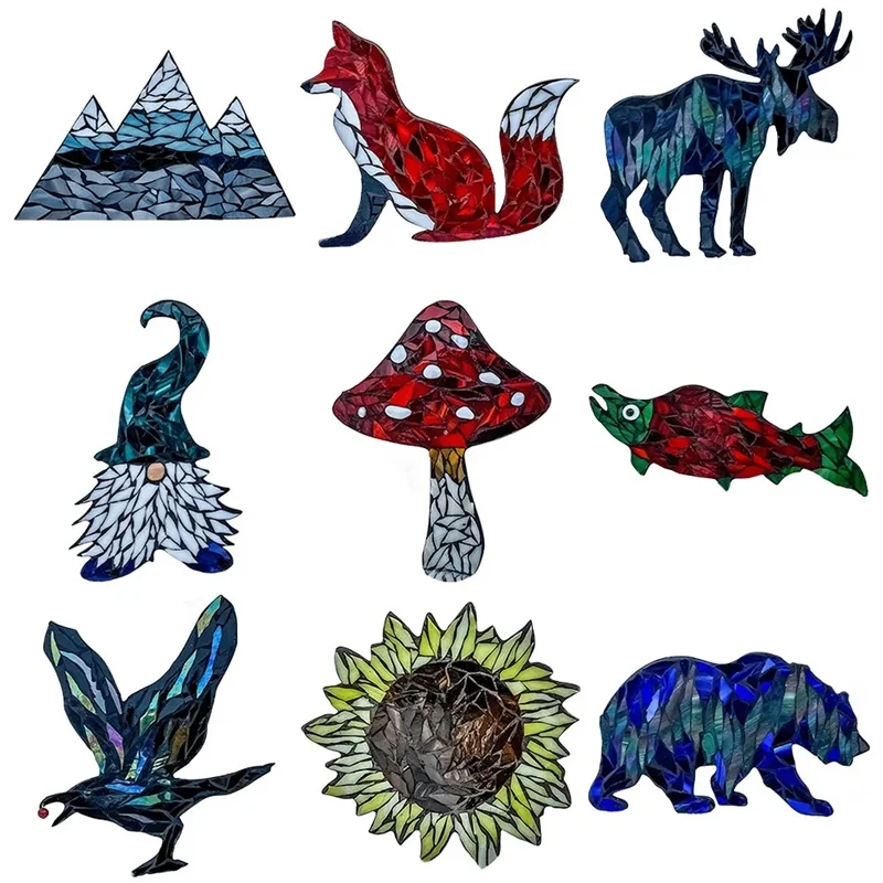 

Набор для мозаики в виде горного диапазона, Набор для творчества, мозаика, подарок на день рождения, забавные крашеные товары для творчества, прост в использовании