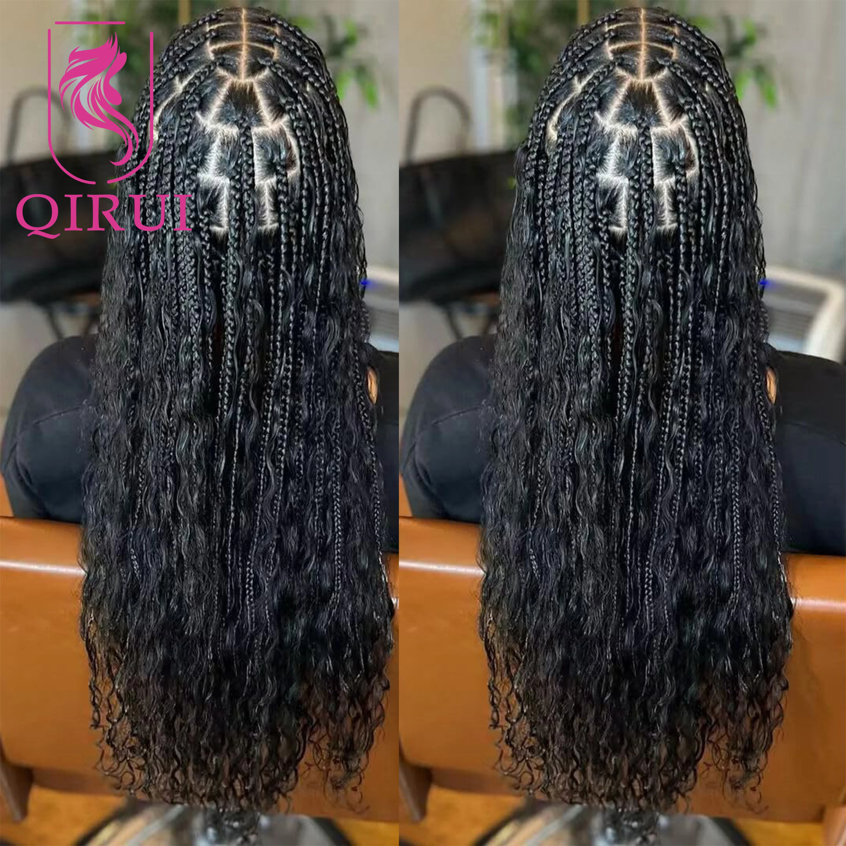 Wet And Wavy Bulk Human Hair For Braiding Color 27 30 Double Drawn Burmese Boho Braids Bulk Human Hair Bundles No Weft