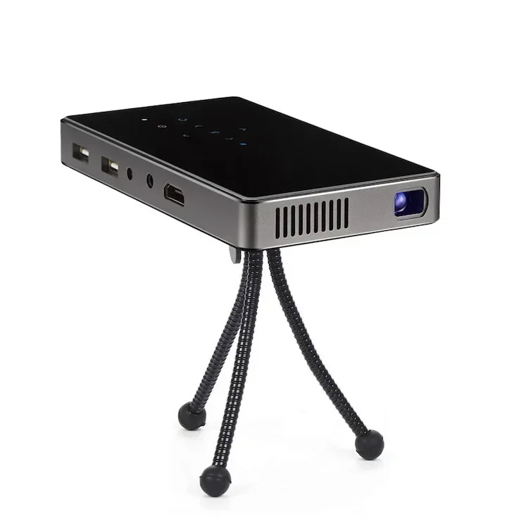 

2020 Smart Wireless Projector P8i Android 7.1 Projector 2000 Lumens Portable 1080P Video DPL Projector