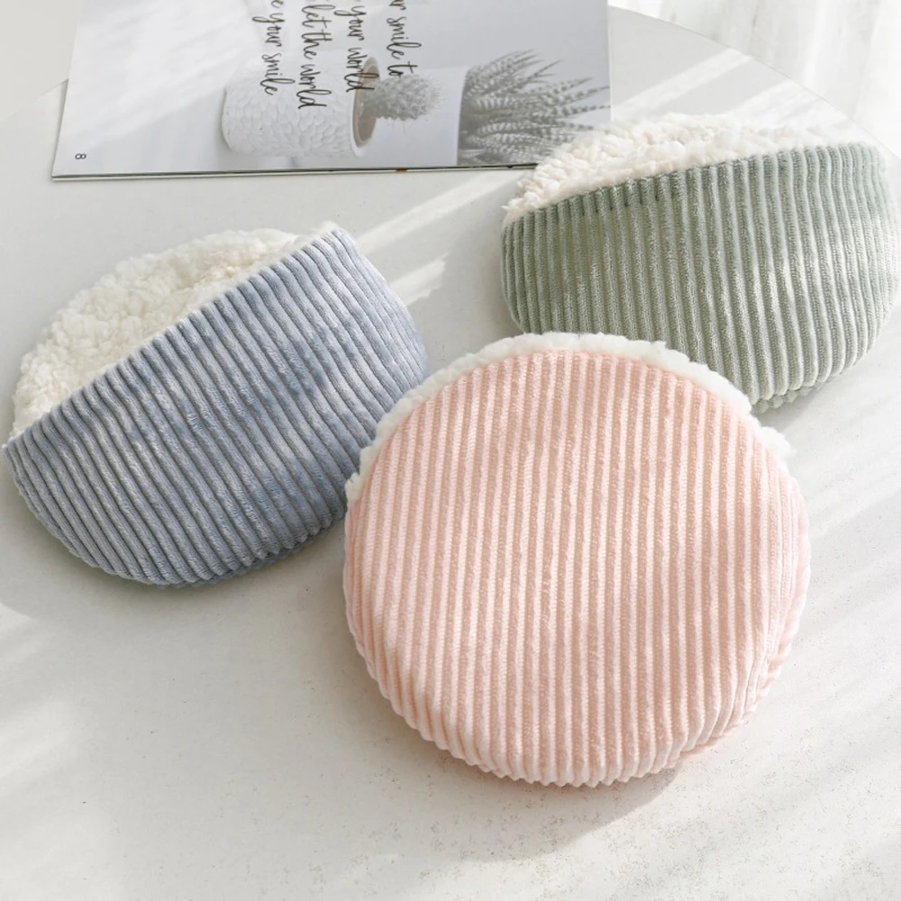Pet Sleeping Mat Autumn Winter Warm Solid Fleece Bed Mat Soft Lint Sleep Bed Nest Round Shape for Small Animal Hedgehog Hamster Rabbit Nests pet sleeping bed pet sleeping mat pet cotton nest pet cave bed