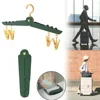 Portable Hangers for Clothes Travel Folding Telescopic Mini Clothes Drying Rack Save Space Wardrobe Organizer for Clothes Mini 5
