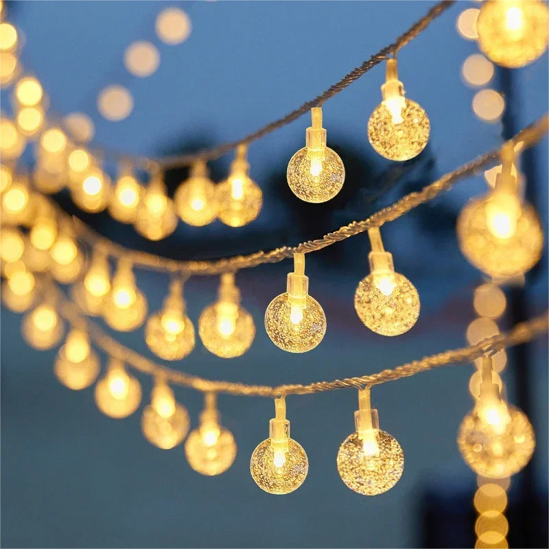 LED String Lights 6 M USB/Battery Power Ball Garland Lights Waterproof For Outdoor Wedding Garden Christmas Decor