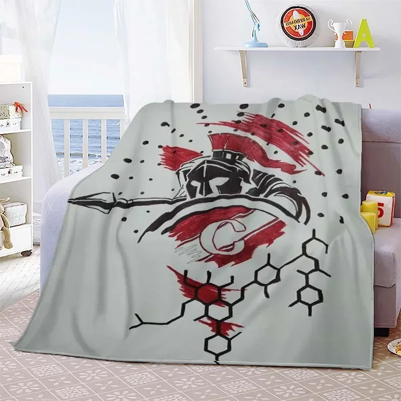 FC Spartak Moscow Football Lightweight Comfortable Soft Breathable Ultra Warm Blanket Bedding Travel Bedding 3