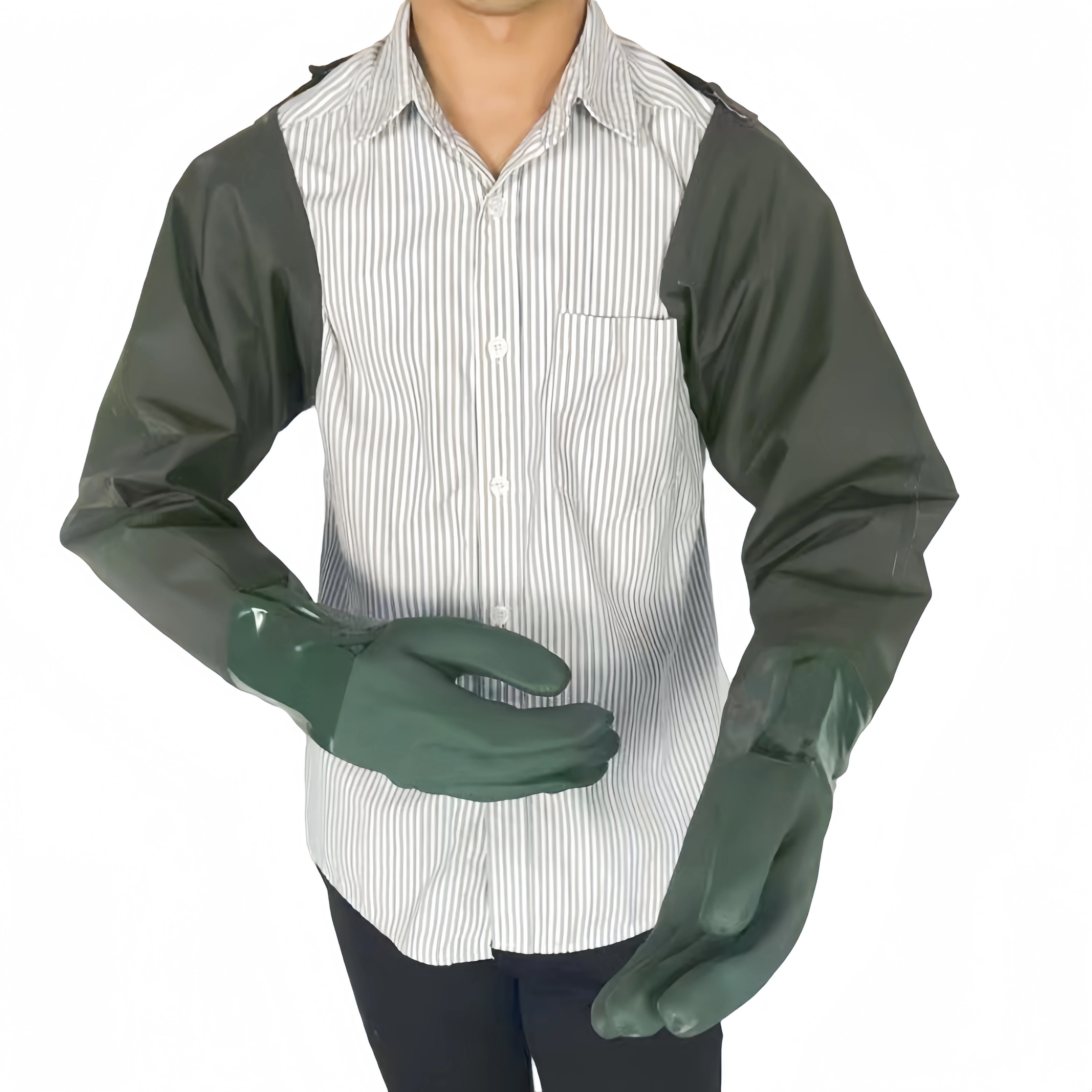 Water Working Gloves Thickened Lengthened Wear-resistant Waterproof Seafood Planting Rubber protective gloves garden work gloves cotton work gloves horticultural gloves