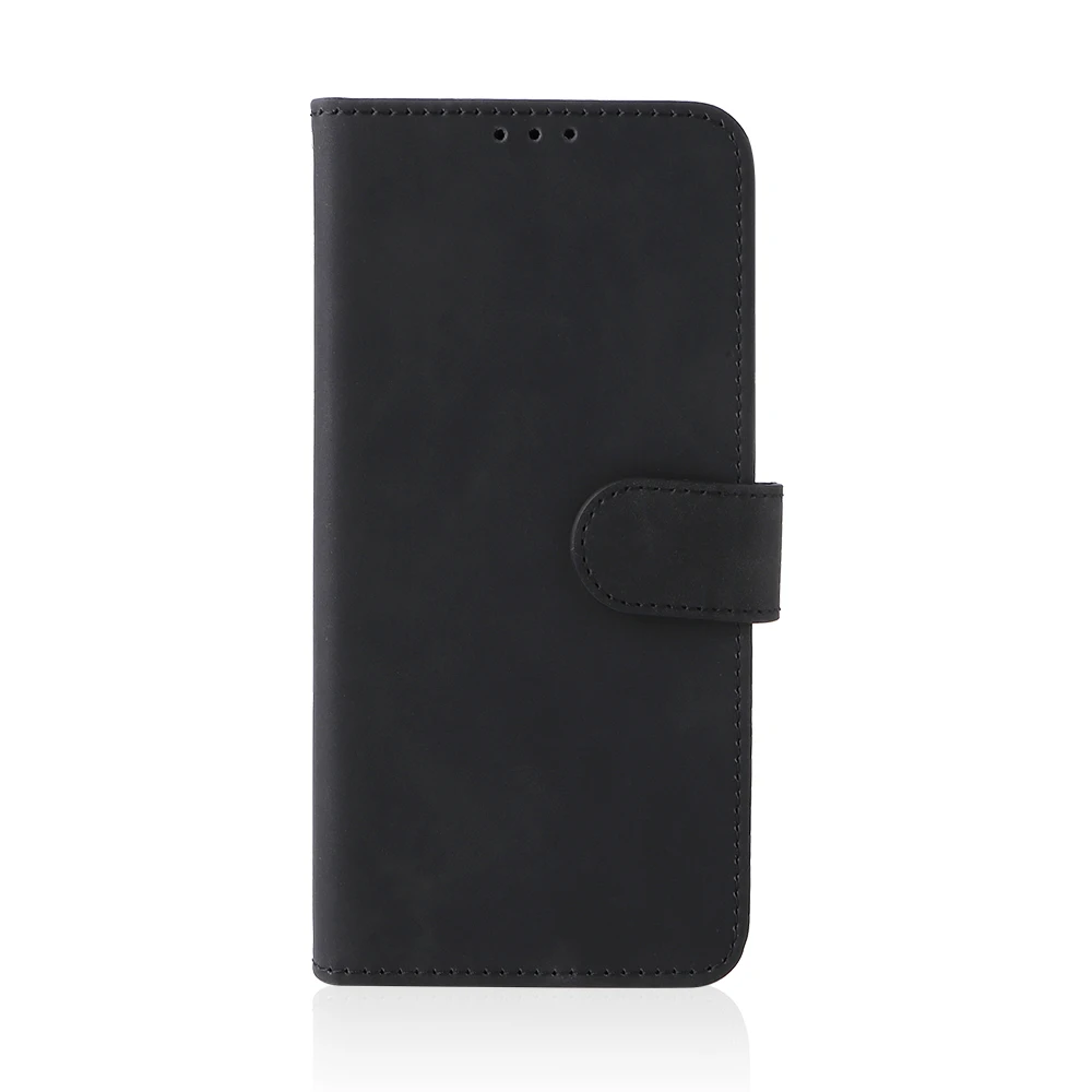 Flip Leather Wallet Book Cover with Magnetic Closure