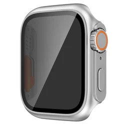 Ultra - Thin Privacy Tempered Glass Screen Protector - 44mm Series 4 5 6 SE (Sivery)