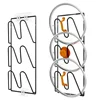 Pot Lid Rack Without Punching Wall-mounted Kitchen Storage Rack Kitchen Storage Iron Drain Storage Rack Organizer 1