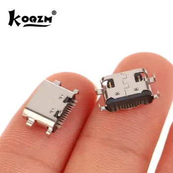 10ชิ้น USB Type-C ชาร์จแจ็คพอร์ตสำหรับ Teclast M40 P20HD P20 USB C หัวชาร์จ Dock ขั้วต่อหลอดไฟ LED 1