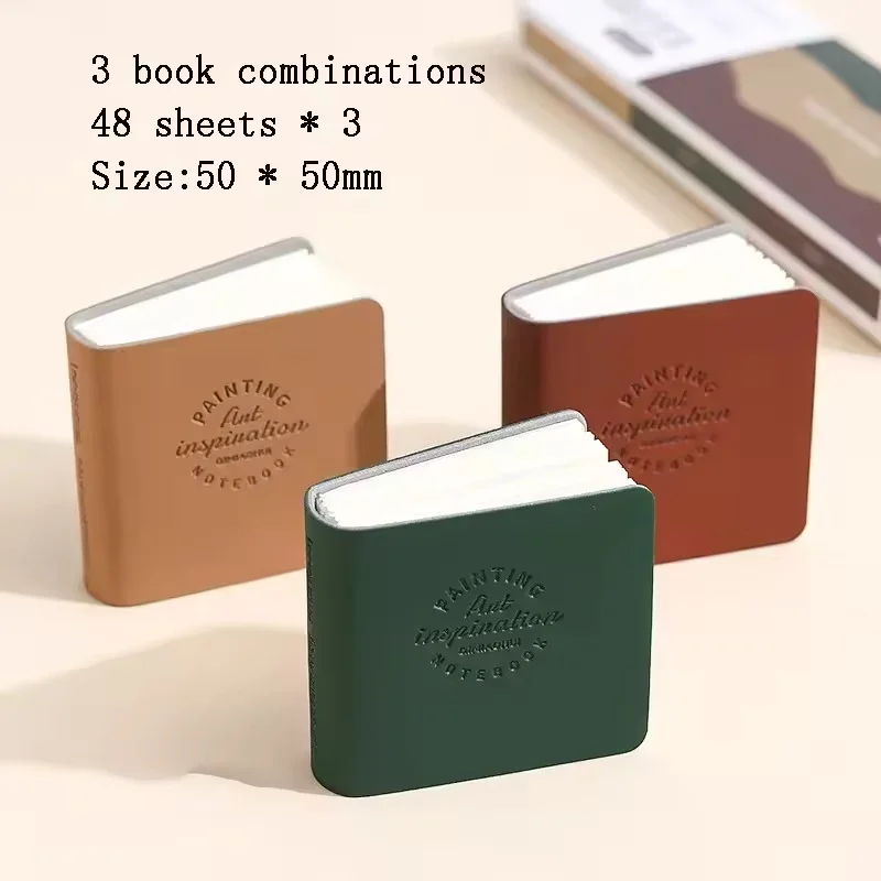 Compact Cute Pocket Notebook - Student Handbook & Sketchbook