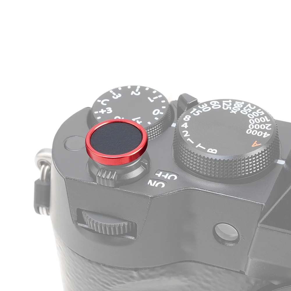 FOTGA Brass+Leather Camera Shutter Release Button For Leica M1/M2/M3/M4/M5/M6/M7/M8/M-E/M-8P/M-9P/M-AM/TYPE For Canon F-1/AE-1