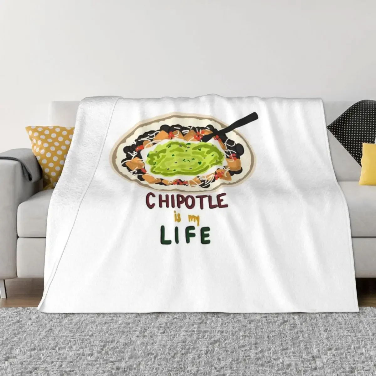 Chipotle-это моя жизнь, одеяло, тяжелые декоративные покрывала для дивана, тонкие одеяла