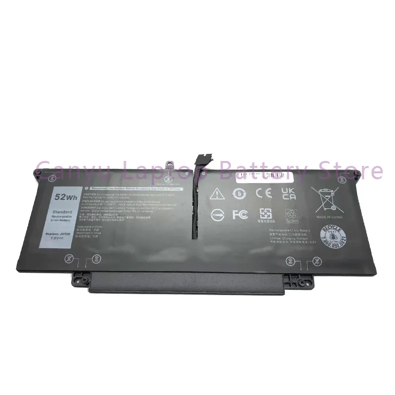 

Новый аккумулятор JHT2H для ноутбука Latitude 7310, серия 7410, 7CXN6 HRGYV T3JWC XMT81, 7,6 В, 52 Втч