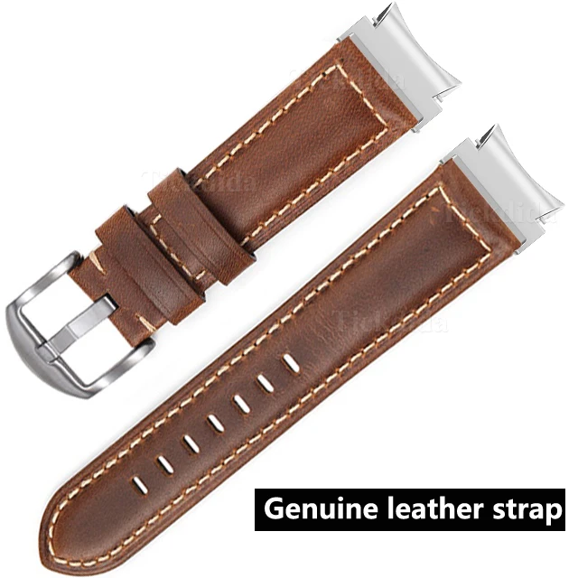 Premium Genuine Leather Quick Release Watch Strap - Elegant Accessory