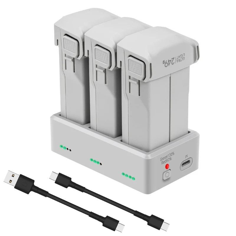 Flight Battery Charging Hub for Mini 3 Pro Flight Battery Charger Box Intelligent Charging Protect Charger