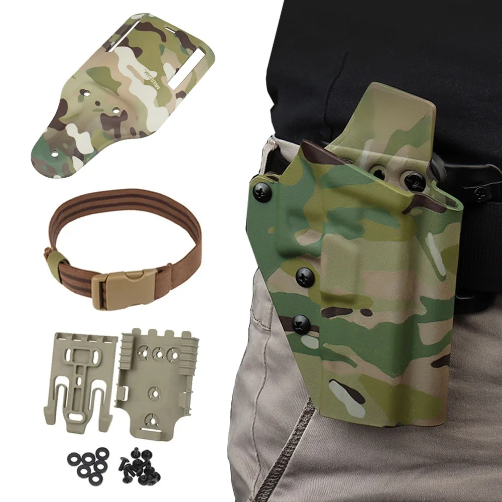

Кобура Kydex для Glock 43/43x, легкий военный охотничий кобура для пистолета, быстросъемный комплект для переноски, оборудование для страйкбола