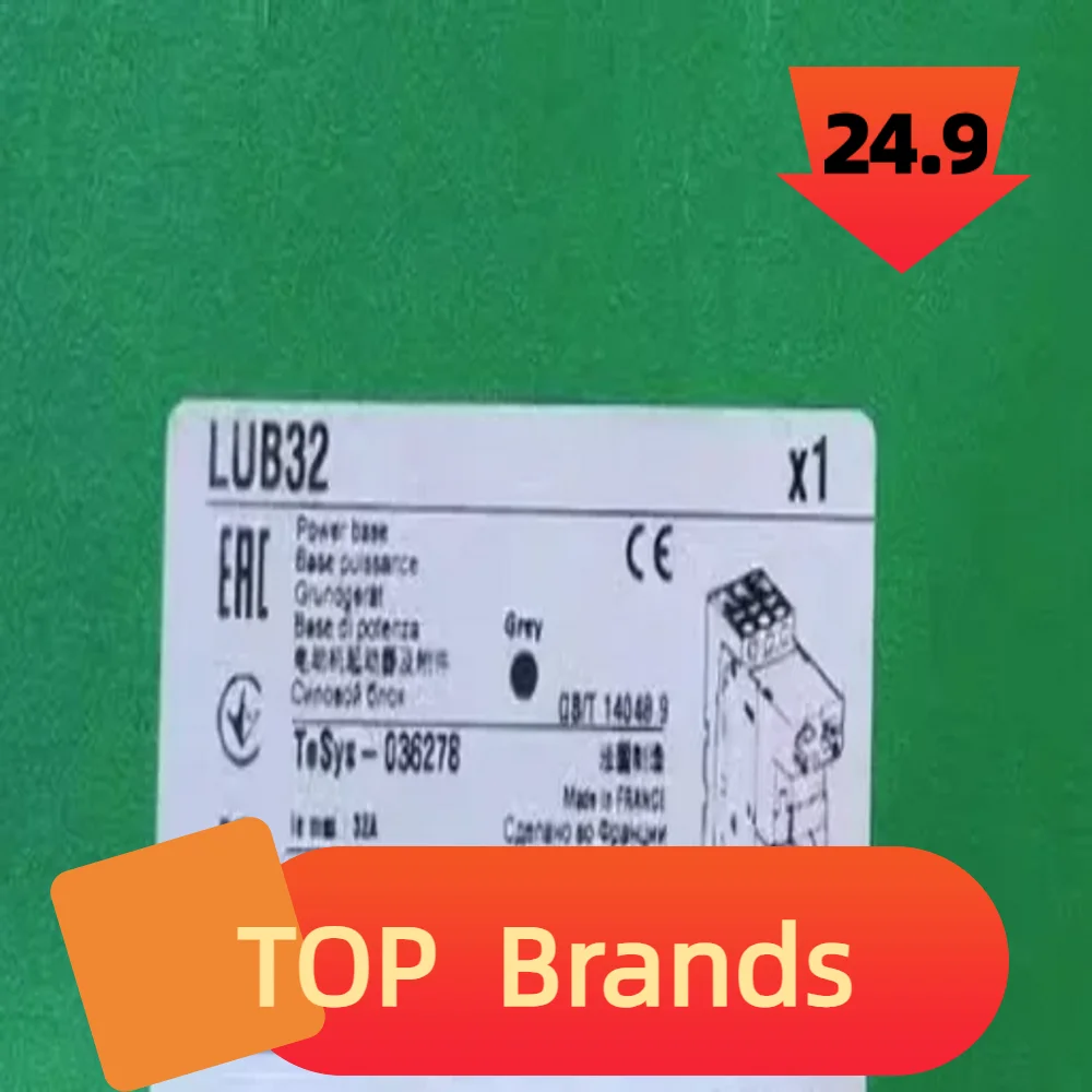 

Новый оригинальный продукт LUB32 LC1D32M7C TM200CE40R TM3DM24R GV2ME32C TM221CE16R BMXFCW301S TWDFCW30K