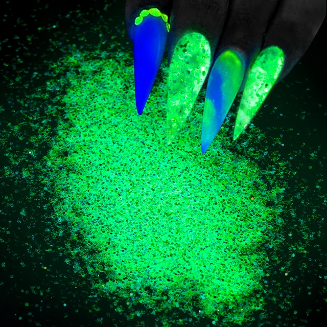 12 Colors Glow Inthe Dark Acrylic Powder Luminescent Pigment High  Brightness Luminescent Powder Nail Acrylic Powder 10g - Nail Glitter -  AliExpress